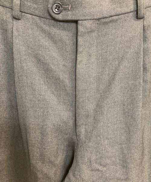 Christian Dior MONSIEUR（クリスチャンディオールムッシュ）Christian Dior MONSIEUR (クリスチャンディオールムッシュ) タックパンツ グレー サイズ:-の古着・服飾アイテム