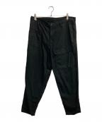 BLACK Scandal Yohji Yamamotoブラックスキャンダルヨウジヤマモト）の古着「OXFORD TUCK W TRING WORK P」｜ブラック