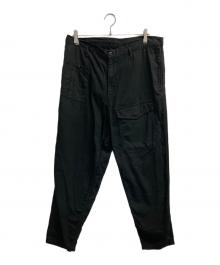 BLACK Scandal Yohji Yamamoto（ブラックスキャンダルヨウジヤマモト）の古着「OXFORD TUCK W TRING WORK P」｜ブラック
