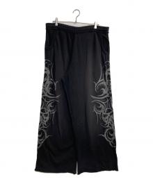 Jaded London（ジェイデッドロンドン）の古着「Black Baggy Blade Joggers」｜ブラック