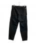 C.P COMPANY (シーピーカンパニー) FILI Heavier Peach Pants ブラック サイズ:記載なし：7000円