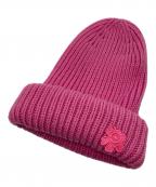 marimekkoマリメッコ）の古着「Ludia Solid Beanie」｜ピンク