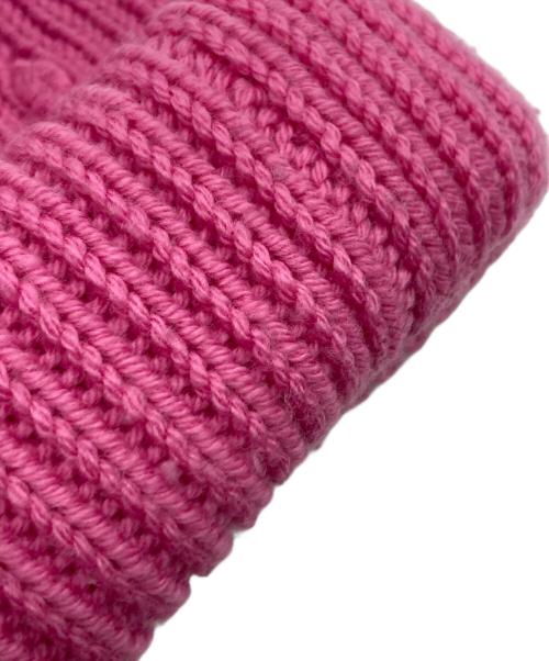 marimekko（マリメッコ）marimekko (マリメッコ) Ludia Solid Beanie ピンクの古着・服飾アイテム