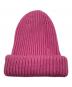 marimekko (マリメッコ) Ludia Solid Beanie ピンク：6000円