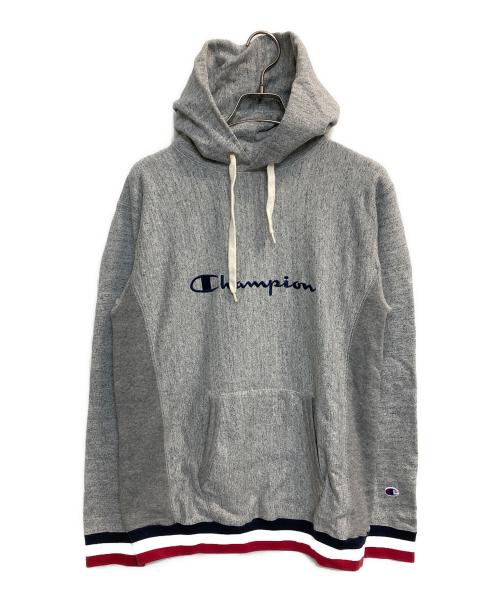 Champion（チャンピオン）Champion (チャンピオン) REVERSE WEAVE SWEAT HOODIE グレー サイズ:Ⅼの古着・服飾アイテム