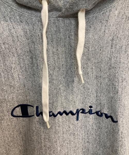 Champion（チャンピオン）Champion (チャンピオン) REVERSE WEAVE SWEAT HOODIE グレー サイズ:Ⅼの古着・服飾アイテム