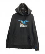 APPLE BUTTER STOREアップルバターストア）の古着「BIRD HOODIE」｜ブラック
