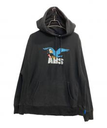 APPLE BUTTER STORE（アップルバターストア）の古着「BIRD HOODIE」｜ブラック