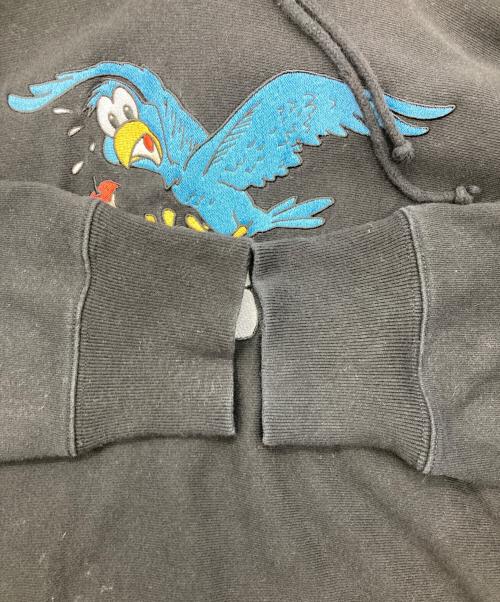 APPLE BUTTER STORE（アップルバターストア）APPLE BUTTER STORE (アップルバターストア) BIRD HOODIE ブラック サイズ:Ｌの古着・服飾アイテム