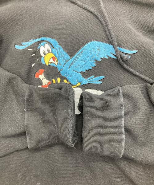 APPLE BUTTER STORE（アップルバターストア）APPLE BUTTER STORE (アップルバターストア) BIRD HOODIE ブラック サイズ:Ｌの古着・服飾アイテム