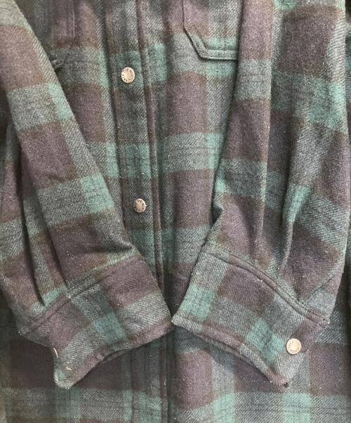 THE NORTH FACE（ザ ノース フェイス）THE NORTH FACE (ザ ノース フェイス) Brushwood Wool L/S Shirt グリーン サイズ:XLの古着・服飾アイテム