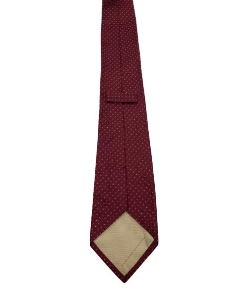 BURBERRY（バーバリー）BURBERRY (バーバリー) メガチェックカシミヤシルクタイ レッド サイズ:---の古着・服飾アイテム