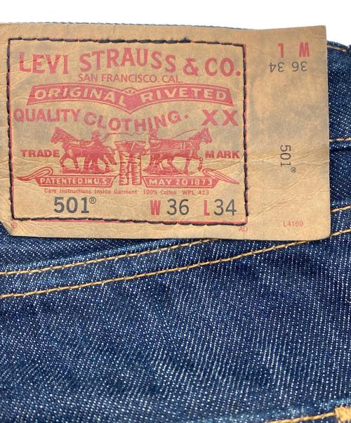 LEVI'S（リーバイス）LEVI'S (リーバイス) 501 デニムパンツ インディゴ サイズ:Ｗ36×Ｌ34の古着・服飾アイテム