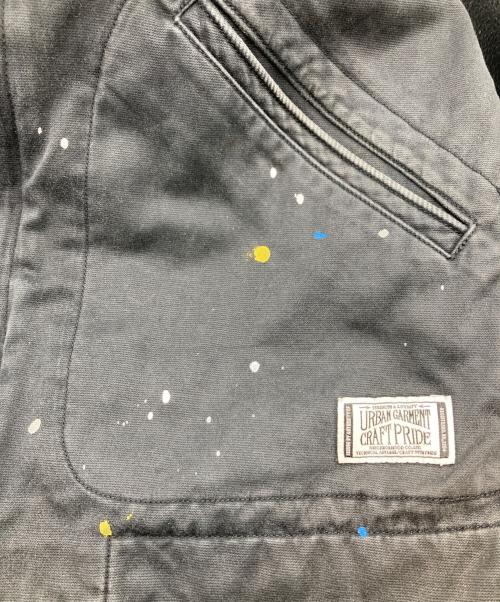 NEIGHBORHOOD（ネイバーフッド）NEIGHBORHOOD (ネイバーフッド) N-1type ペイントデッキジャケット ブラック サイズ:Ｓの古着・服飾アイテム