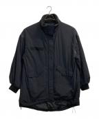 JEANASISジーナシス）の古着「ソデ2way M-65中綿コート」｜ブラック