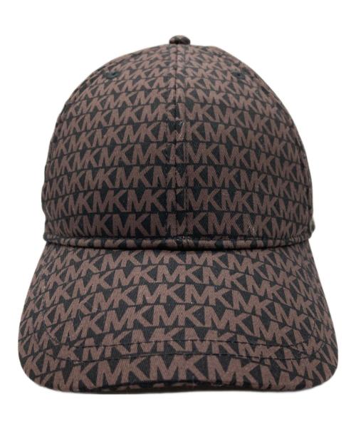 MICHAEL KORS（マイケルコース）MICHAEL KORS (マイケルコース) アナグラムキャップ ブラウン サイズ:ONE SIZEの古着・服飾アイテム