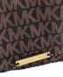 中古・古着 MICHAEL KORS (マイケルコース) アナグラムキャップ ブラウン サイズ:ONE SIZE：4000円
