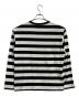 Hysteric Glamour (ヒステリックグラマー) ロゴボーダーカットソー ブラック×ホワイト サイズ:Ｍ：6000円