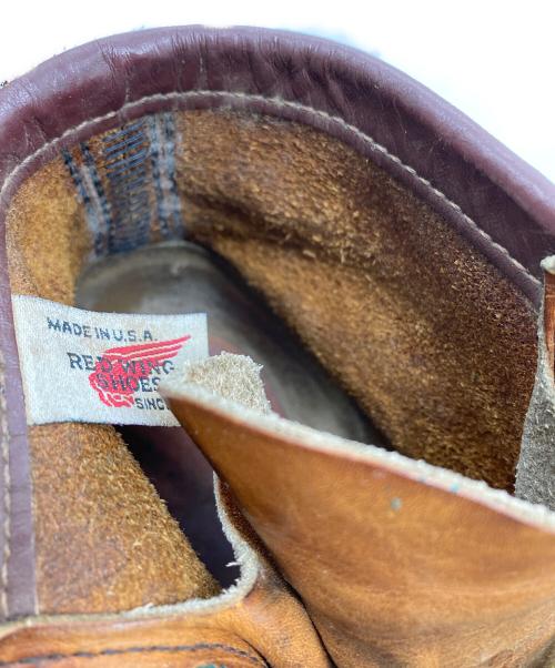 RED WING（レッドウィング）RED WING (レッドウィング) 6-inch Classic Mocブーツ ブラウン サイズ:81/2の古着・服飾アイテム