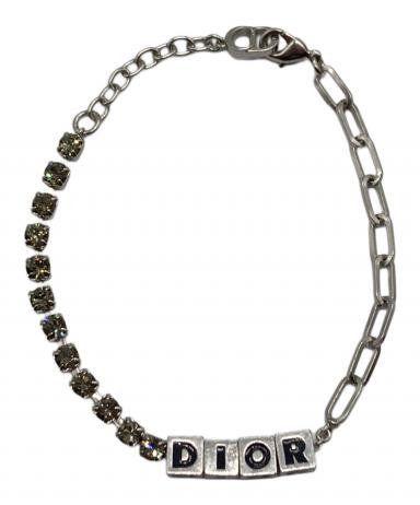 ^*^様 Dior　 Street chic ブレスレットのみ　未使用 中古・古着通販】DIOR (ディオール) キューブブレスレット シルバー(色