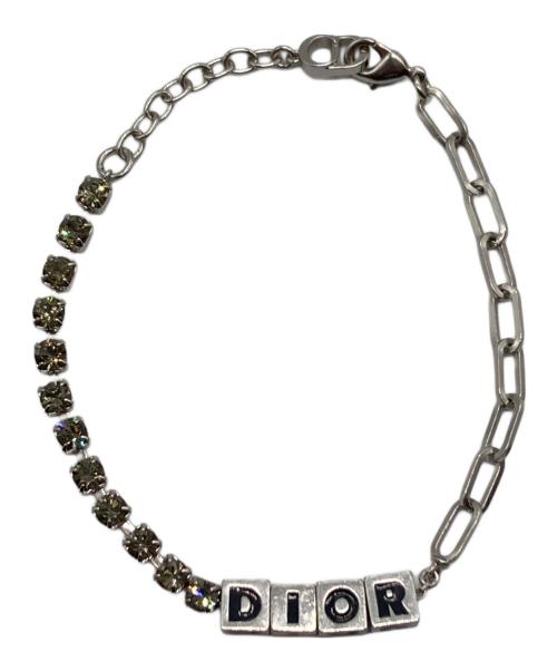 Dior（ディオール）DIOR (ディオール) キューブブレスレット シルバー(色)の古着・服飾アイテム