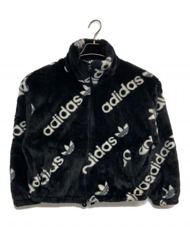 中古・古着通販】adidas (アディダス) ロゴフェイクファージャケット
