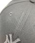 中古・古着 New Era (ニューエラ) ラインストーンキャップ グレー：4000円