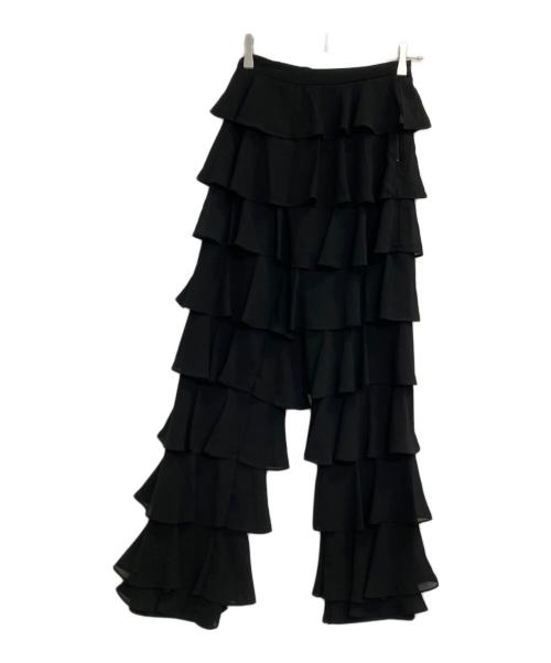 sahara（サハラ）SAHARA (サハラ) Tiered Pants ブラック サイズ:記載なし(実寸サイズ参考)の古着・服飾アイテム