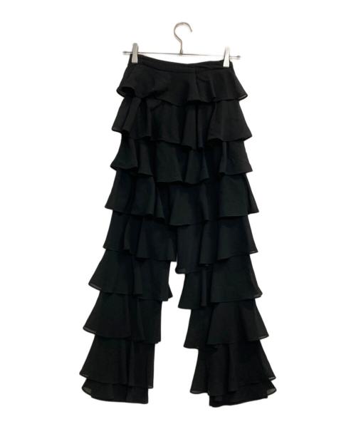 sahara（サハラ）SAHARA (サハラ) Tiered Pants ブラック サイズ:記載なし(実寸サイズ参考)の古着・服飾アイテム