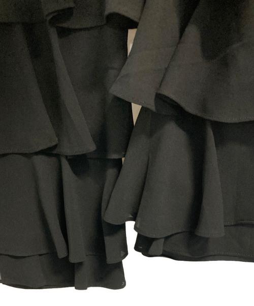 sahara（サハラ）SAHARA (サハラ) Tiered Pants ブラック サイズ:記載なし(実寸サイズ参考)の古着・服飾アイテム