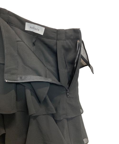sahara（サハラ）SAHARA (サハラ) Tiered Pants ブラック サイズ:記載なし(実寸サイズ参考)の古着・服飾アイテム
