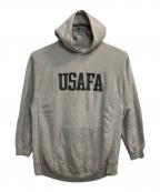 BUZZ RICKSON'S×BEAMSバズリクソンズ×ビームス）の古着「別注USAFA プリント プルオーバー」｜ホワイト