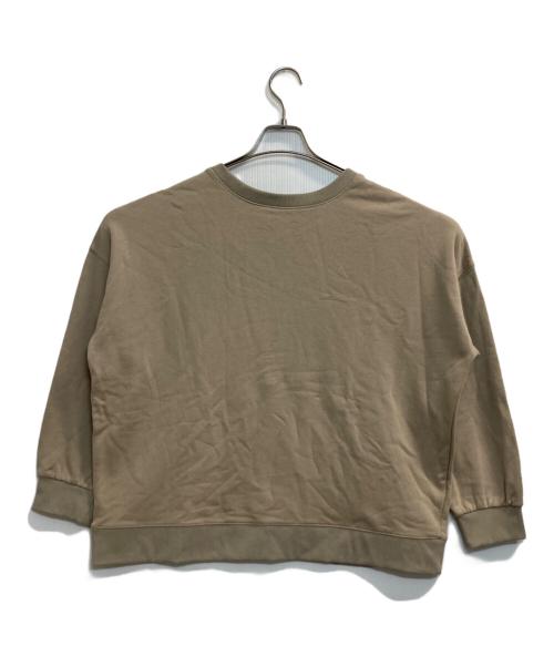 Loungedress（ラウンジドレス）Loungedress (ラウンジドレス) 2WAYロゴプルオーバー ベージュ サイズ:FREEの古着・服飾アイテム