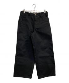 BEN DAVIS（ベンデイビス）の古着「USA GORILLA CUT PANTS」｜ブラック