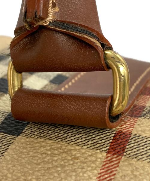 BURBERRY LONDON（バーバリーロンドン）BURBERRY LONDON (バーバリーロンドン) ノバチェックシャドーホース2WAYボストンバッグ ベージュの古着・服飾アイテム