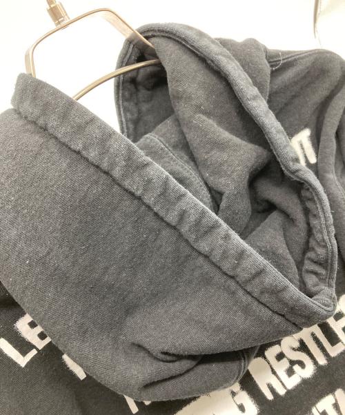 SUPREME（シュプリーム）SUPREME (シュプリーム) Restless Youth Hooded Sweatshirt ブラック サイズ:Mの古着・服飾アイテム