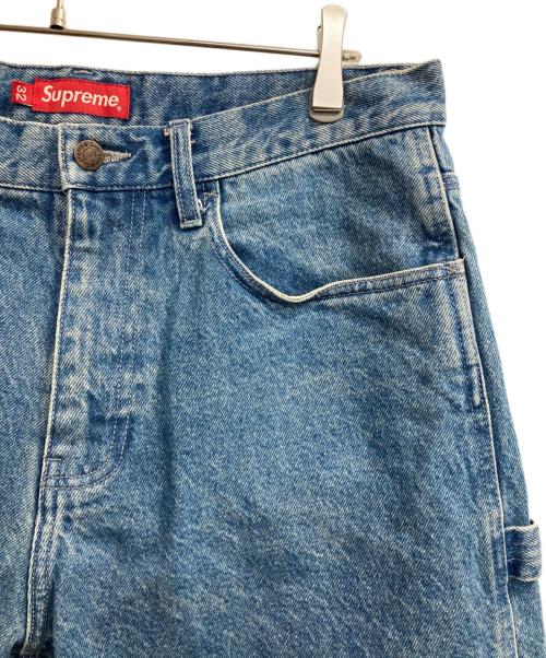 SUPREME（シュプリーム）SUPREME (シュプリーム) Handstyle Denim Painter Short インディゴ サイズ:81㎝（W32）の古着・服飾アイテム
