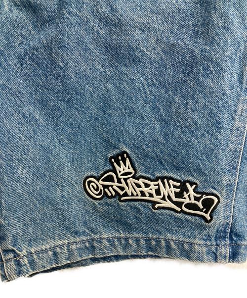 SUPREME（シュプリーム）SUPREME (シュプリーム) Handstyle Denim Painter Short インディゴ サイズ:81㎝（W32）の古着・服飾アイテム