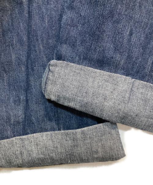絡繰魂（カラクリダマシイ）絡繰魂 (カラクリダマシイ) 刺繍デザインつなぎ インディゴ サイズ:Ⅼの古着・服飾アイテム