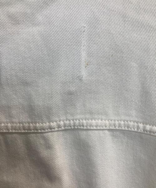 COACH（コーチ）COACH (コーチ) ホワイトデニムジャケット ホワイト サイズ:Ｓの古着・服飾アイテム