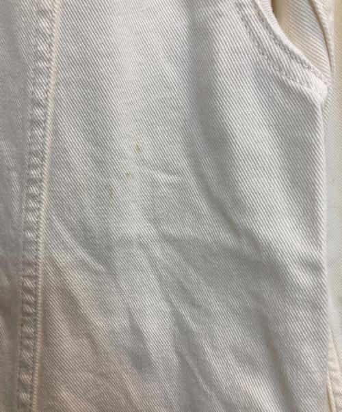 COACH（コーチ）COACH (コーチ) ホワイトデニムジャケット ホワイト サイズ:Ｓの古着・服飾アイテム