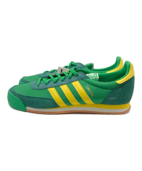 adidas（アディダス）adidas (アディダス) ORIONローカットスニーカー グリーン サイズ:US8.5 未使用品の古着・服飾アイテム