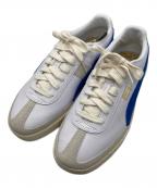 PUMAプーマ）の古着「ローカットスニーカー」｜ブルー×ホワイト
