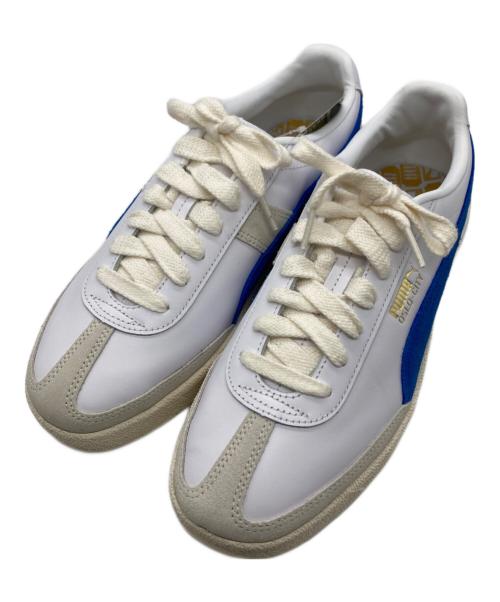 PUMA（プーマ）PUMA (プーマ) ローカットスニーカー ブルー×ホワイト サイズ:US9.5の古着・服飾アイテム