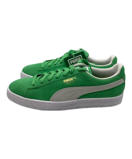 PUMA（プーマ）PUMA (プーマ) ローカットスニーカー グリーン×ホワイト サイズ:27.5cmの古着・服飾アイテム