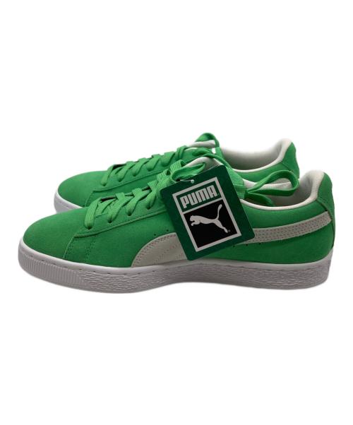 PUMA（プーマ）PUMA (プーマ) ローカットスニーカー グリーン×ホワイト サイズ:27.5cmの古着・服飾アイテム
