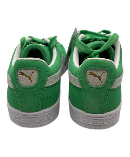 PUMA（プーマ）PUMA (プーマ) ローカットスニーカー グリーン×ホワイト サイズ:27.5cmの古着・服飾アイテム