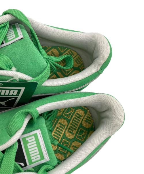 PUMA（プーマ）PUMA (プーマ) ローカットスニーカー グリーン×ホワイト サイズ:27.5cmの古着・服飾アイテム