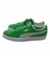 PUMA (プーマ) ローカットスニーカー グリーン×ホワイト サイズ:27.5cm：4000円