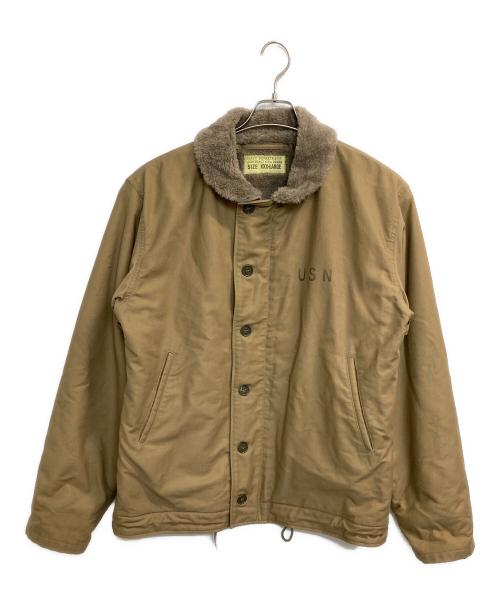 BUZZ RICKSON'S（バズリクソンズ）Buzz Rickson's (バズリクソンズ) N-1デッキジャケット ベージュ サイズ:XXXLの古着・服飾アイテム